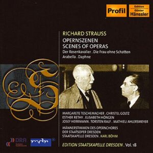 Strauss : Scènes d’opéras. Böhm.