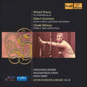 Edition Staatskapelle Dresden, vol. 28. Rudolf Kempe dirige Debussy, Schumann, Strauss.