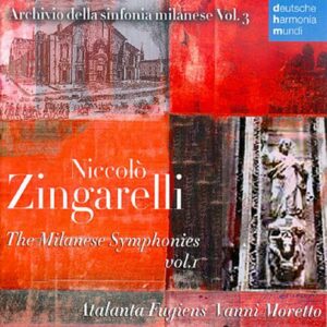 Archives des symphonies Milanaises, vol. 3. Zingarelli.