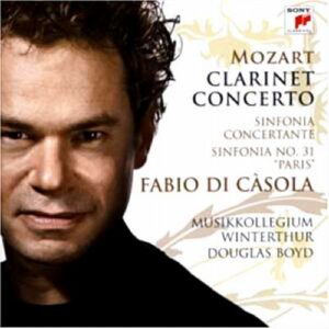 Mozart : Concerto pour clarinette. Di Casola, Boyd.
