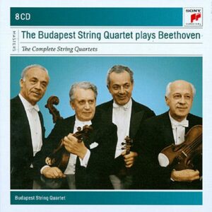 Le Quatuor Budapest joue Beethoven.