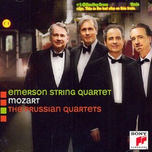 Mozart : Les trois quatuors « Prussiens ». Quatuor Emerson.
