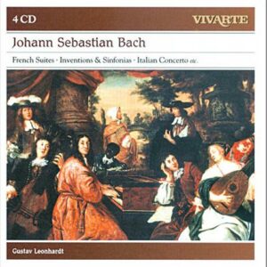 Bach : Suites françaises. Leonhardt.