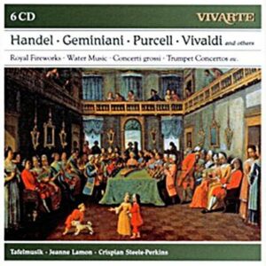 Tafelmusik : Haendel, Geminiani, Purcell, Vivaldi.