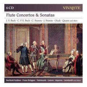 Flute Concertos & Sonatas : J. S. Bach, C. P. E. Bach, C. Stamitz, J. Stamitz, Gluck, Quantz And Others