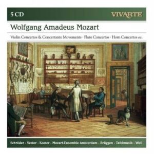 Mozart : Violin Concertos, Concertante Movements, Flute Concertos & Horn Concertos