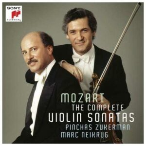 Mozart : Les sonates et variations pour violon et piano. Zukerman, Neikrug.