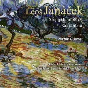 Janacek : Les deux quatuors à cordes - Concertino. Quatuor Prazak.
