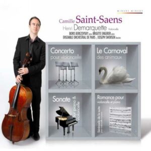 Saint-Saens : Oeuvres pour violoncelle. Demarquette.