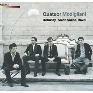 Quatuor Modigliani : Debussy, Ravel, Saint-Saëns.