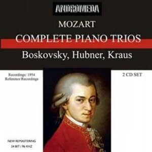 Mozart : Intégrale des trios pour piano. Kraus, Boskovsky, Hubner.