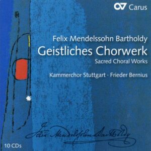 Mendelssohn : L'œuvre chorale sacré. Bernius.
