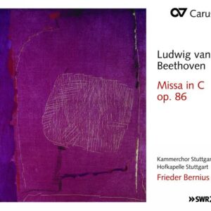 Beethoven : Messe en do, op. 86. Bernius.
