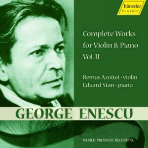 Enescu : Works for violin and piano Vol. 2