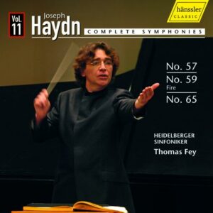 Haydn : Symphonies n° 57, 59, 65. Fey.