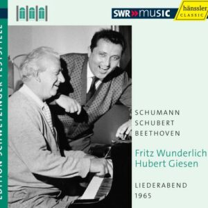 Fritz Wunderlich chante Schumann, Beethoven, Schubert : Liederabend (1965)