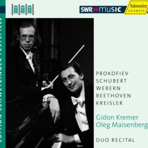 Gidon Kremer joue Prokofiev, Schubert, Webern, Beethoven.
