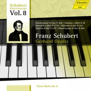 Schubert : Les œuvres pour piano, vol. 8. Oppitz.