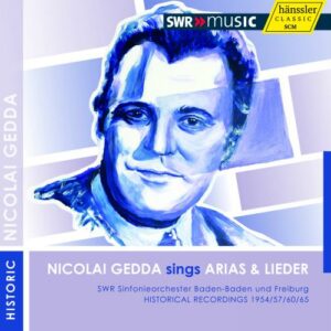 Nicolai Gedda chante Arias et Lieders.
