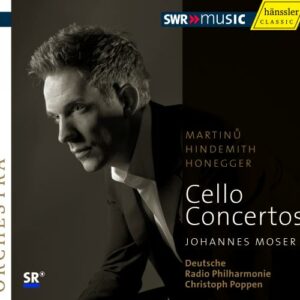 Martinu, Hindemith, Honegger : Concertos pour violoncelle