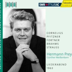 Hermann Prey : Cornelius, Barhms, Strauss (1963)
