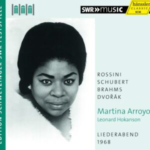 Martina Arroyo chante Rossini, Schubert, Brahms, Dvorak (1968)