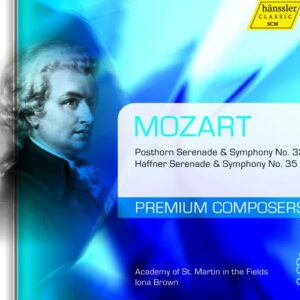Mozart : Sérénades Posthorn et Haffner - Symphonies n° 33 et 35. Brown.