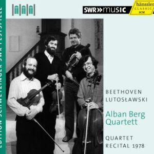 Beethoven, Lutoslawski : Quatuors à cordes. Quatuor Alban Berg.