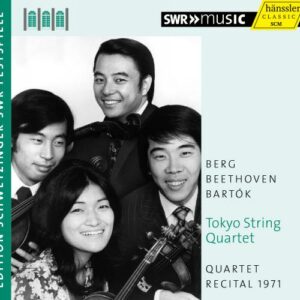 Le Quatuor de Tokyo joue Berg, Beethoven, Bartok (1971)
