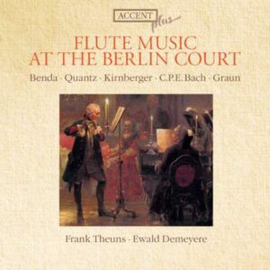 Frank Theums, flûte traversière : Musique pour flûte à la Cour de Berlin