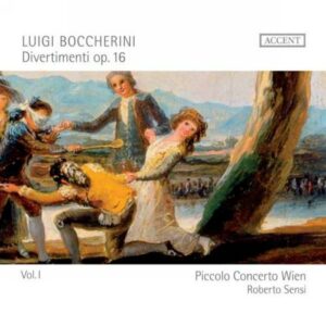 Boccherini : Divertimenti,vol.1. Gatti, Sensi.