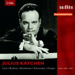 Julius Katchen joue Liszt, Brahms, Beethoven, Schumann, Chopin : Œuvres pour piano.