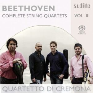 Beethoven : Intégrale des quatuors à cordes, vol. 3. Quatuor Di Cremona.