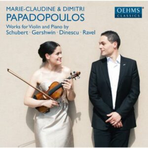 Marie-Claudine Papadopoulos, violon : Schubert - Gershwin - Dinescu - Ravel