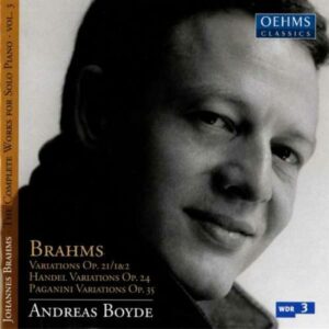 Johannes Brahms : The Complete Works for Solo Piano Vol.2