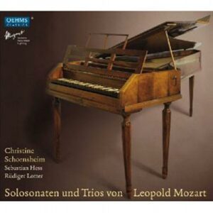 Mozart : Trois sonates pour clavier. Schornsheim.