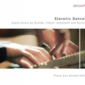 Slavonic Dances. Duos pour piano de Dvorák, Fibich, Schulhoff, Hurník. Duo Danhel-Kolb.