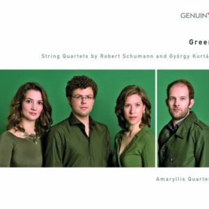 Green. Quatuors à cordes de Schumann et Kurtág. Amaryllis.
