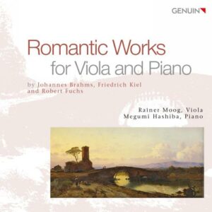 Brahms, Fuchs, Kiel : Œuvres romantiques pour alto et piano. Moog, Hashiba.