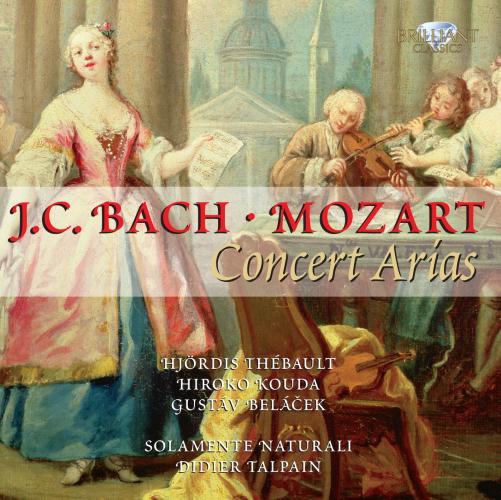 Johann Christian Bach - Wolfgang Amadeus Mozart : Airs de concert