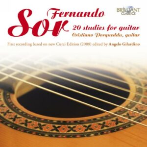 Fernando Sor : 20 Études pour guitare