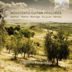 Cristiano Porqueddu, guitare : Novecento Guitar Preludes