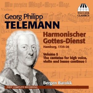 Georg Philipp Telemann : Harmonischer Gottes-Dienst (Volume 5)