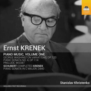 Krenek, Ernst: Piano Music,  Vol. One