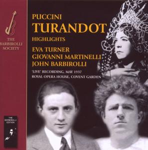 Puccini, Giacomo: Turandot Htpt Live Recording 1937