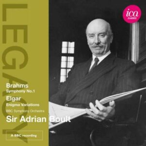 Brahms/Elgar : Symphonies, variations. Boult.