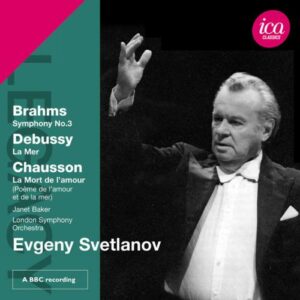 Evgeny Svetlanov, direction : Brahms - Debussy - Chausson