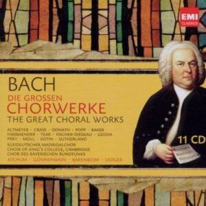 Bach : Grandes oeuvres chorales: Messe en si, 2 Passions, 3 Oratorios, Magnificat, Cantate BWV147