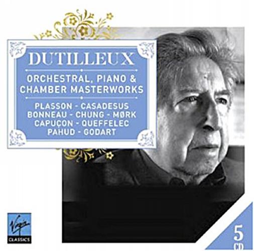 Dutilleux, chefs-d’œuvre de sa musique pour piano, orchestre et de chambre.