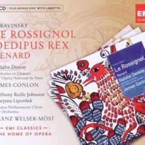 Stravinsky : Le Rossignol, Renard, Oedipus Rex